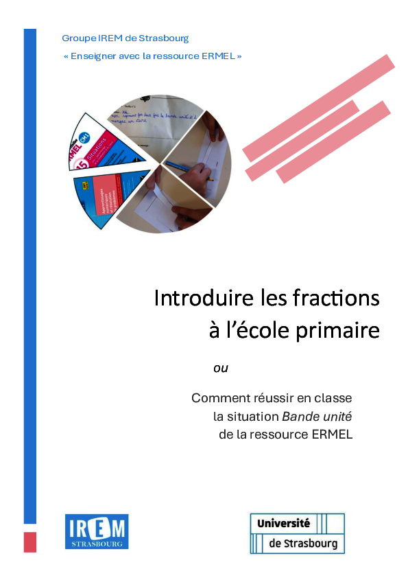 Introduire les fractions à l'acole primaire