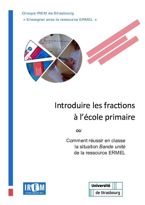 Introduire les fractions à l'école primaire 2ème édition revue et corrigée